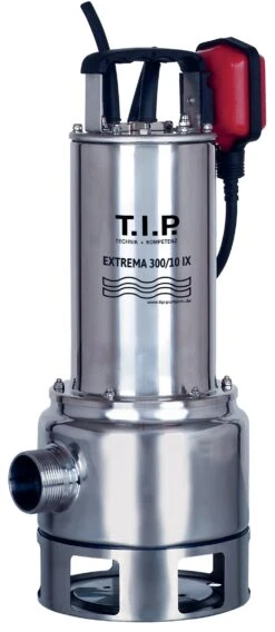 T.I.P. Schmutzwassertauchpumpe Extrema 300/10 PRO