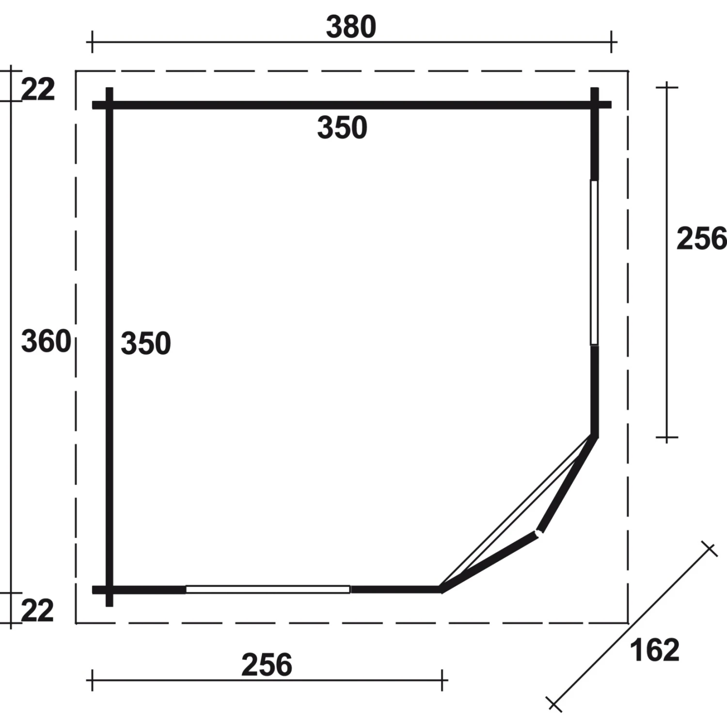 Wolff Finnhaus Gartenhaus Maria-B - Mit 1 Leimholz-Doppeltür + 2 Doppelfenster 2 Wolff Finnhaus Gartenhaus Maria-B - Mit 1 Leimholz-Doppeltür + 2 Doppelfenster – Bild 2