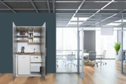 Respekta Schrankküche SKWSKV Silbergrau - Pantryauflage Mit Duokochfeld -OUTSUNNY Verkäufe 1270383000 prod 003