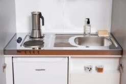 Respekta Schrankküche SKWSKV Silbergrau - Pantryauflage Mit Duokochfeld -OUTSUNNY Verkäufe 1270383000 prod 006