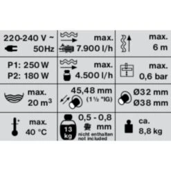 T.I.P. SPF 180 Schwimmbadfilter Sandfilteranlage -OUTSUNNY Verkäufe 1431584000 prod 003