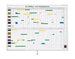 Magnetoplan Aktivitäten- Und Urlaubsplaner, 5-Tage-Woche - 30 Mitarbeiter -OUTSUNNY Verkäufe 1763608001 prod 003