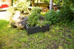 Pflanzkasten Rechteckig, Anthrazit