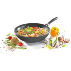 Aluguss-Wokpfanne LEIPZIG 30 Cm