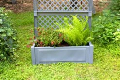 Pflanzkasten Groß Mit Spalier 100 Cm, Grau -OUTSUNNY Verkäufe 1841199001 prod 004