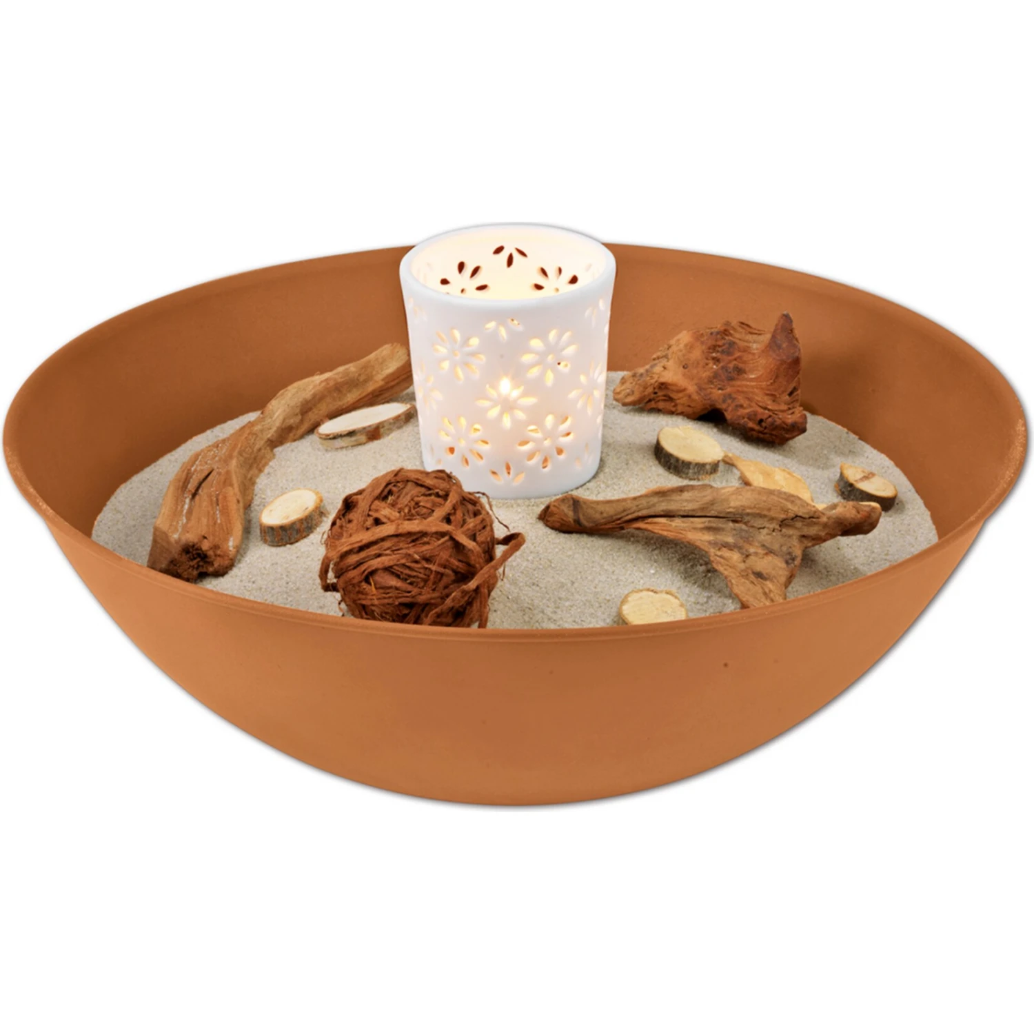 EASYmaxx LED-Dekosäule 72cm 3V Mit Pflanzschale 2 EASYmaxx LED-Dekosäule 72cm 3V Mit Pflanzschale – Bild 2