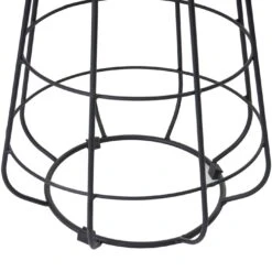 Beistelltisch Mit Stauraum MCW-A80, Nachttisch Kaffeetisch, Industriedesign Echtholz Ø35cm -OUTSUNNY Verkäufe 1974919000 prod 005