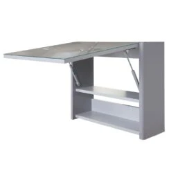 Spiegelschrank MCW-B19, Wandspiegel Badspiegel Badezimmer, Aufklappbar Hochglanz 48x59cm ~ Grau 8 Spiegelschrank MCW-B19, Wandspiegel Badspiegel Badezimmer, Aufklappbar Hochglanz 48x59cm ~ Grau -OUTSUNNY Verkäufe 1975018002 prod 003