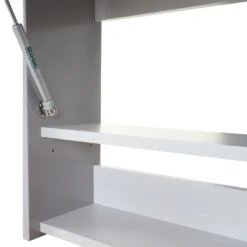 Spiegelschrank MCW-B19, Wandspiegel Badspiegel Badezimmer, Aufklappbar Hochglanz 48x59cm ~ Grau 10 Spiegelschrank MCW-B19, Wandspiegel Badspiegel Badezimmer, Aufklappbar Hochglanz 48x59cm ~ Grau -OUTSUNNY Verkäufe 1975018002 prod 005