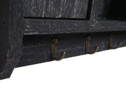 Schlüsselbrett MCW-A48, Schlüsselkasten Schlüsselboard Mit Türen, Massiv-Holz FSC-zertifiziert ~ Shabby Grau -OUTSUNNY Verkäufe 1975351008 prod 006