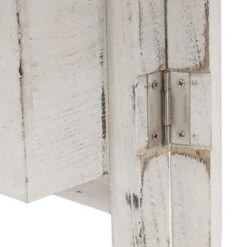 Pflanzregal H275, Standregal Blumenständer Pflanzkasten, 65x108x15cm, Holz Shabby-Look Vintage ~ Weiß -OUTSUNNY Verkäufe 1975758000 prod 005