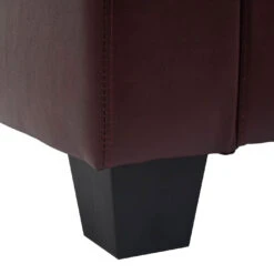 Sessel Loungesessel Lille ~ Kunstleder, Rot-braun -OUTSUNNY Verkäufe 1976103006 prod 006