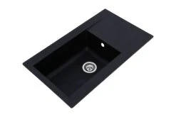 Respekta Mineralite Einbauspüle Denver 86x50 Cm - Schwarz -OUTSUNNY Verkäufe 1992633001 prod 004