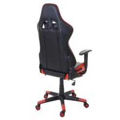 Relax-Bürostuhl MCW-D25 XXL, Schreibtischstuhl Gamingstuhl, 150kg Belastbar Fußstütze ~ Schwarz/rot -OUTSUNNY Verkäufe 1999925004 prod 004