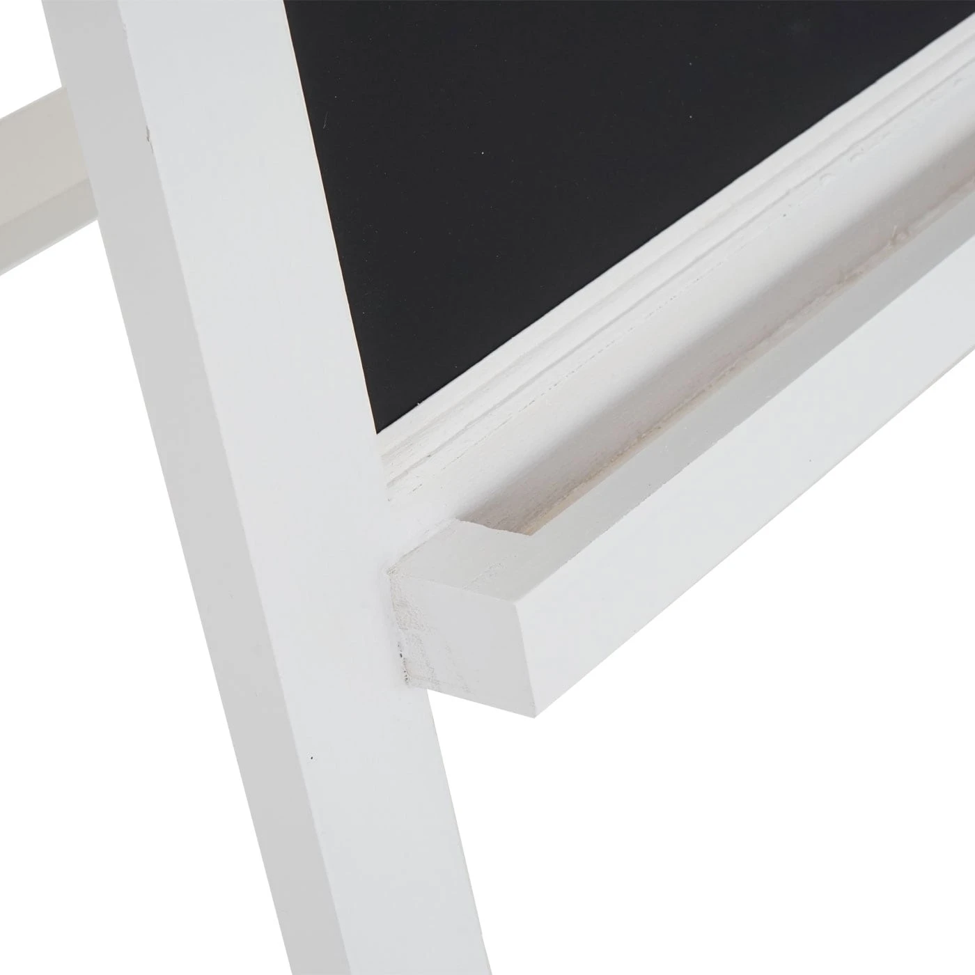 Werbetafel MCW-E51, Aufsteller Kreidetafel Kundenstopper Dekotafel, 66x39x33cm ~ Weiß Lackiert 6 Werbetafel MCW-E51, Aufsteller Kreidetafel Kundenstopper Dekotafel, 66x39x33cm ~ Weiß Lackiert – Bild 6