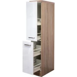 Flex-Well Demi-Apothekerschrank Valero 30 Cm