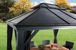 Sojag Pavillon Mykonos 10x14 Doppeldach, Versch. Ausführungen 9 Sojag Pavillon Mykonos 10x14 Doppeldach, Versch. Ausführungen -OUTSUNNY Verkäufe 2028407000 prod 004