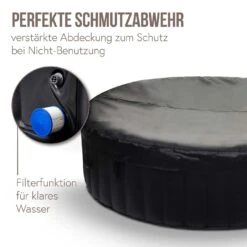 Whirlpool MCW-E32, 6 Personen In-/Outdoor Heizbar Aufblasbar Ø 208cm FI-Schalter -OUTSUNNY Verkäufe 2031181000 prod 003