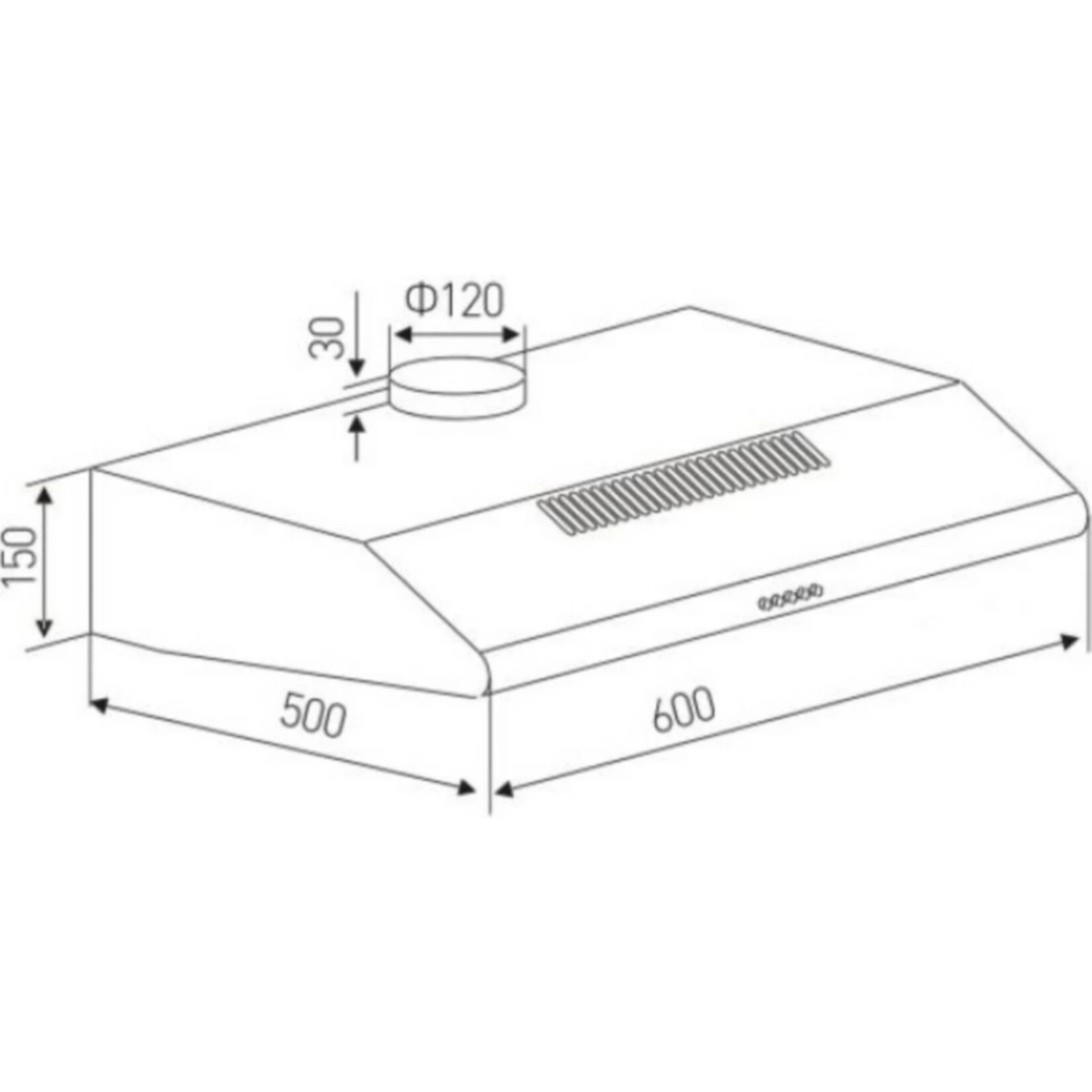 PKM UBH4060-2H Dunstaubzugshaube 2 PKM UBH4060-2H Dunstaubzugshaube – Bild 2