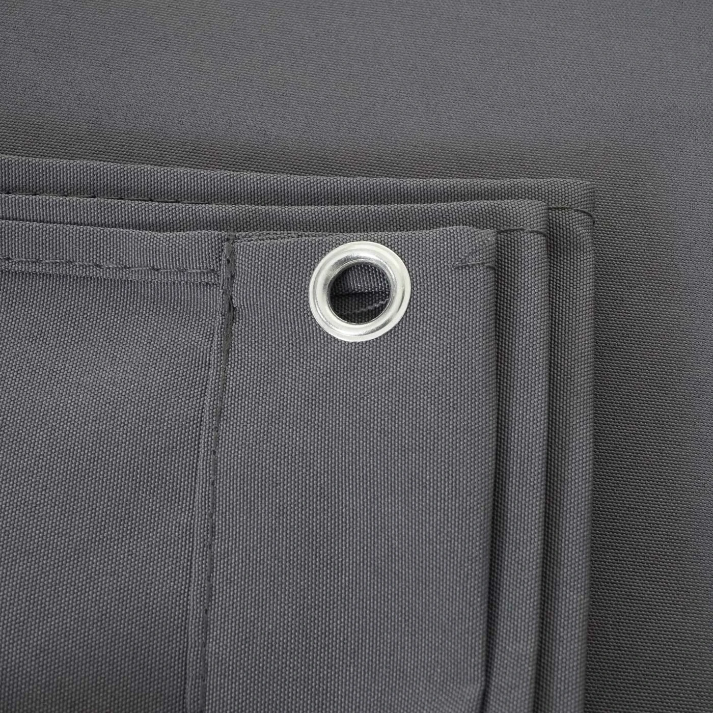 Pergola Beja, Garten Pavillon Terrassenüberdachung, Stabiles 6cm-Stahl-Gestell + Schiebedach Grau ~ 3x3m 6 Pergola Beja, Garten Pavillon Terrassenüberdachung, Stabiles 6cm-Stahl-Gestell + Schiebedach Grau ~ 3x3m – Bild 6