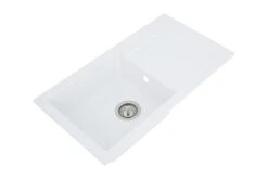 Respekta Mineralite Einbauspüle Denver 78x43,5 Cm - Weiß -OUTSUNNY Verkäufe 2113059000 prod 004