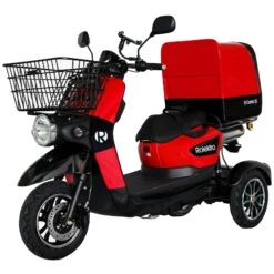 Rolektro E-Carrier 25, Rot Mit XXL Koffer -OUTSUNNY Verkäufe 2126753000 prod 003