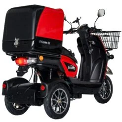 Rolektro E-Carrier 25, Rot Mit XXL Koffer -OUTSUNNY Verkäufe 2126753000 prod 004
