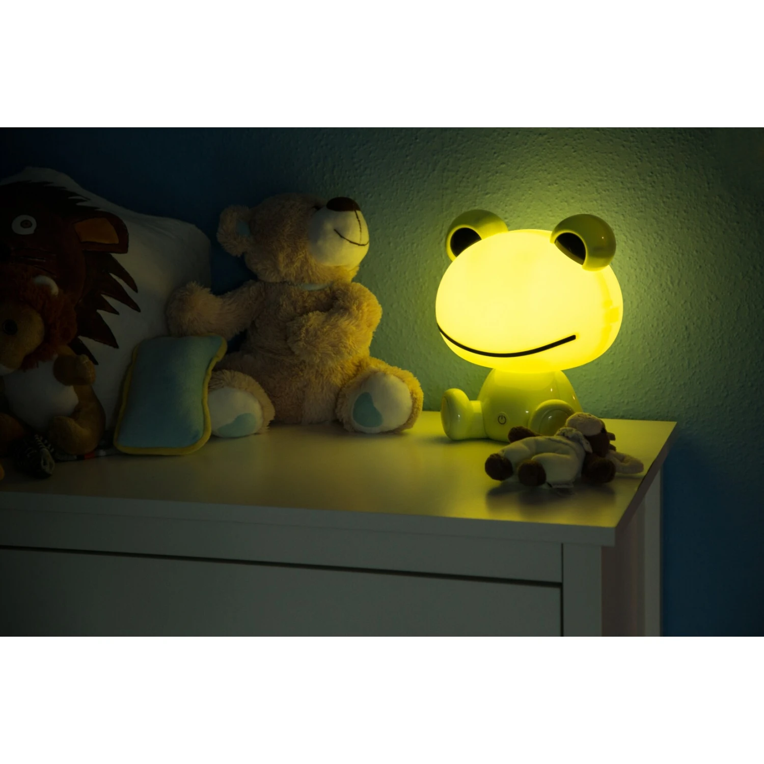Nino Leuchten LED Tischleuchte FROG, Kunststoff Grün 5 Nino Leuchten LED Tischleuchte FROG, Kunststoff Grün – Bild 5