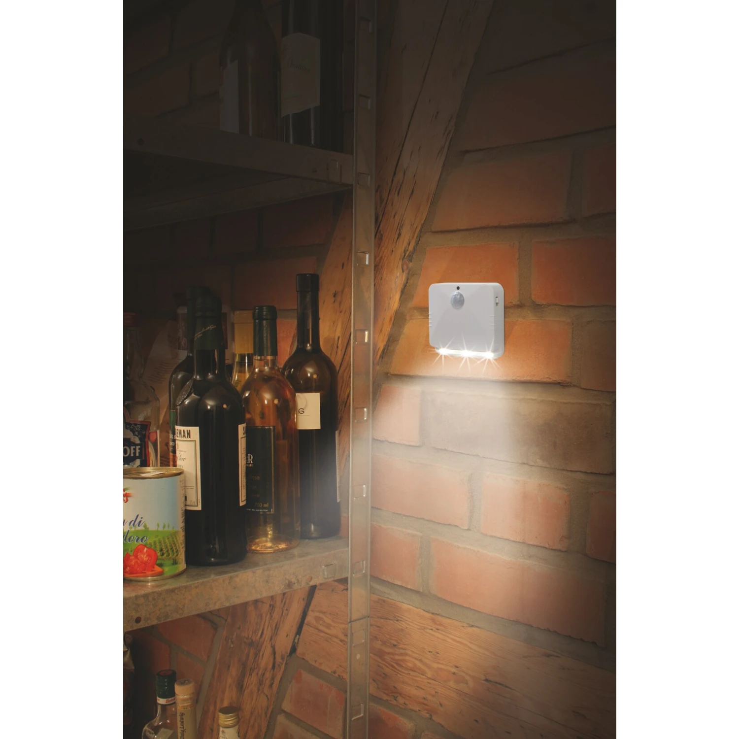 EASYmaxx LED-Sensorlicht Eckig 2er-Set 4,5V Weiß Mit Bewegungsmelder 3 EASYmaxx LED-Sensorlicht Eckig 2er-Set 4,5V Weiß Mit Bewegungsmelder – Bild 3