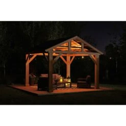 Westmann Holz Pavillon Yukon 14x12 8 Westmann Holz Pavillon Yukon 14x12 -OUTSUNNY Verkäufe 2151723000 prod 003