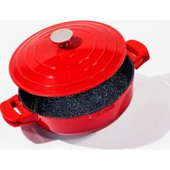 KING Shine Red Schmorpfanne Ø28cm