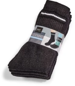 SoC Outdoorsocken, 5er Pack - Anthrazit - Gr. 43/46 - Versch. Farben & Größen
