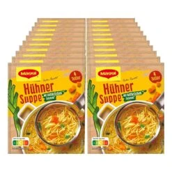 Maggi Guten Appetit Hühnersuppe Ergibt 1 Liter, 20er Pack
