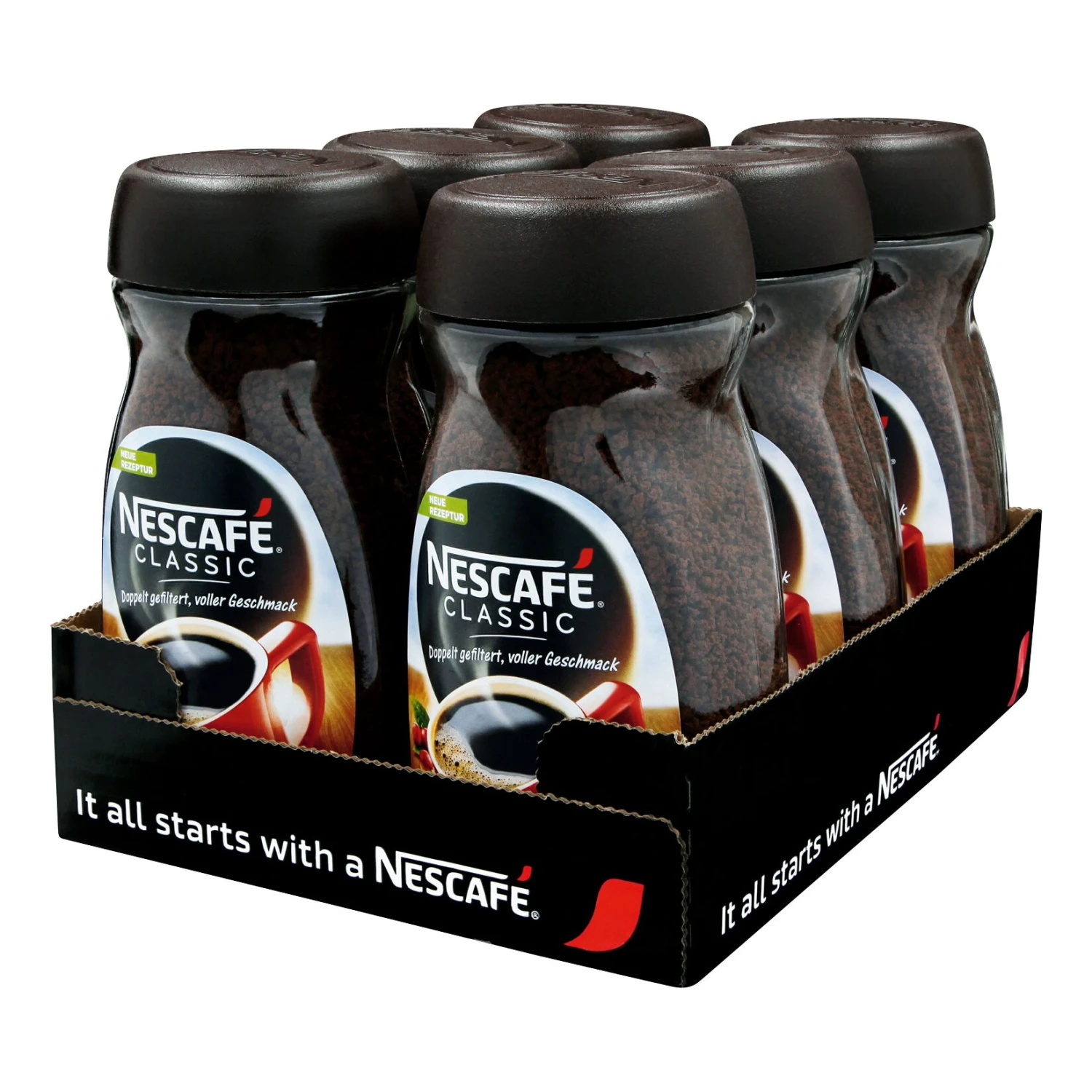 Nescafé® Nestle Nescafe Classic 200 G, 6er Pack 1 Nescafé® Nestle Nescafe Classic 200 G, 6er Pack