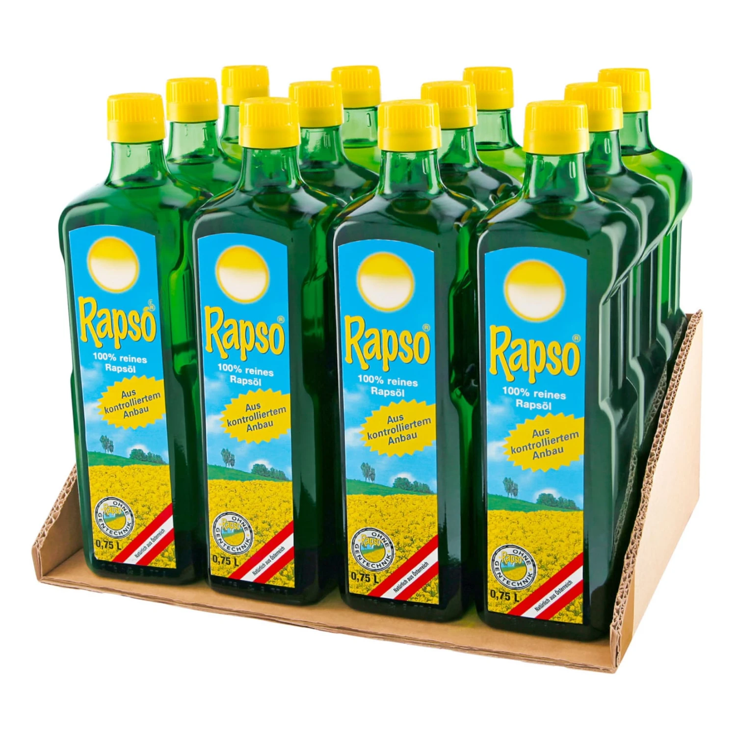 Rapso Rapsöl 750 Ml, 12er Pack 1 Rapso Rapsöl 750 Ml, 12er Pack