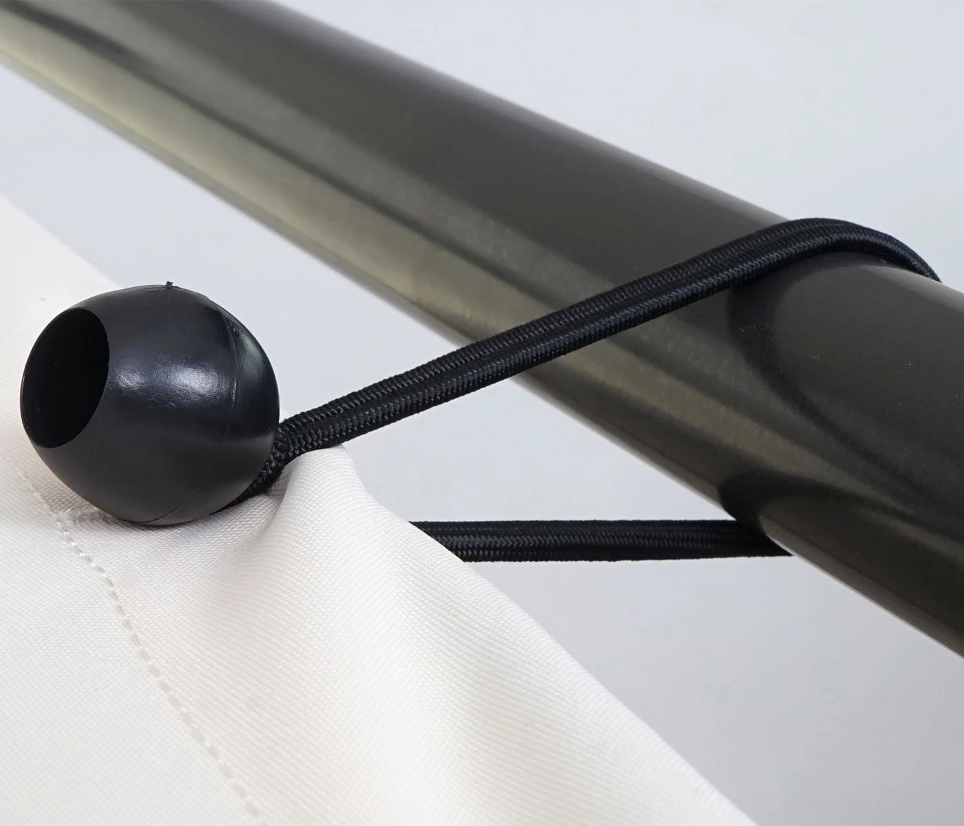 Pergola MCW-F85, Garten Pavillon Sonnensegel, Stabiles Stahl-Gestell ~ 3x3m Creme 3 Pergola MCW-F85, Garten Pavillon Sonnensegel, Stabiles Stahl-Gestell ~ 3x3m Creme – Bild 3