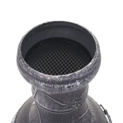 Terrassenofen MCW-F71, Feuerstelle Terrassenkamin Gartenkamin Gartenofen, Gusseisen 11,7kg 91x42x42cm -OUTSUNNY Verkäufe 2165634000 prod 004