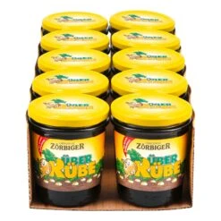 Zörbiger Überrübe Zuckerrübensirup 350 G, 10er Pack