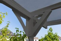 Westmann Aluminium Flachdach Carport 15m² Anthr. -OUTSUNNY Verkäufe 2173896001 prod 004