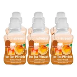 Sodastream Sirup Ice Tea Pfirsich 0,375 Liter, 6er Pack