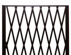 Rankgitter MCW-G21, Scherengitter Rankhilfe Blumenkasten Pflanzkübel, Alu+Stahl 152x90x35cm Braun -OUTSUNNY Verkäufe 2181717000 prod 004