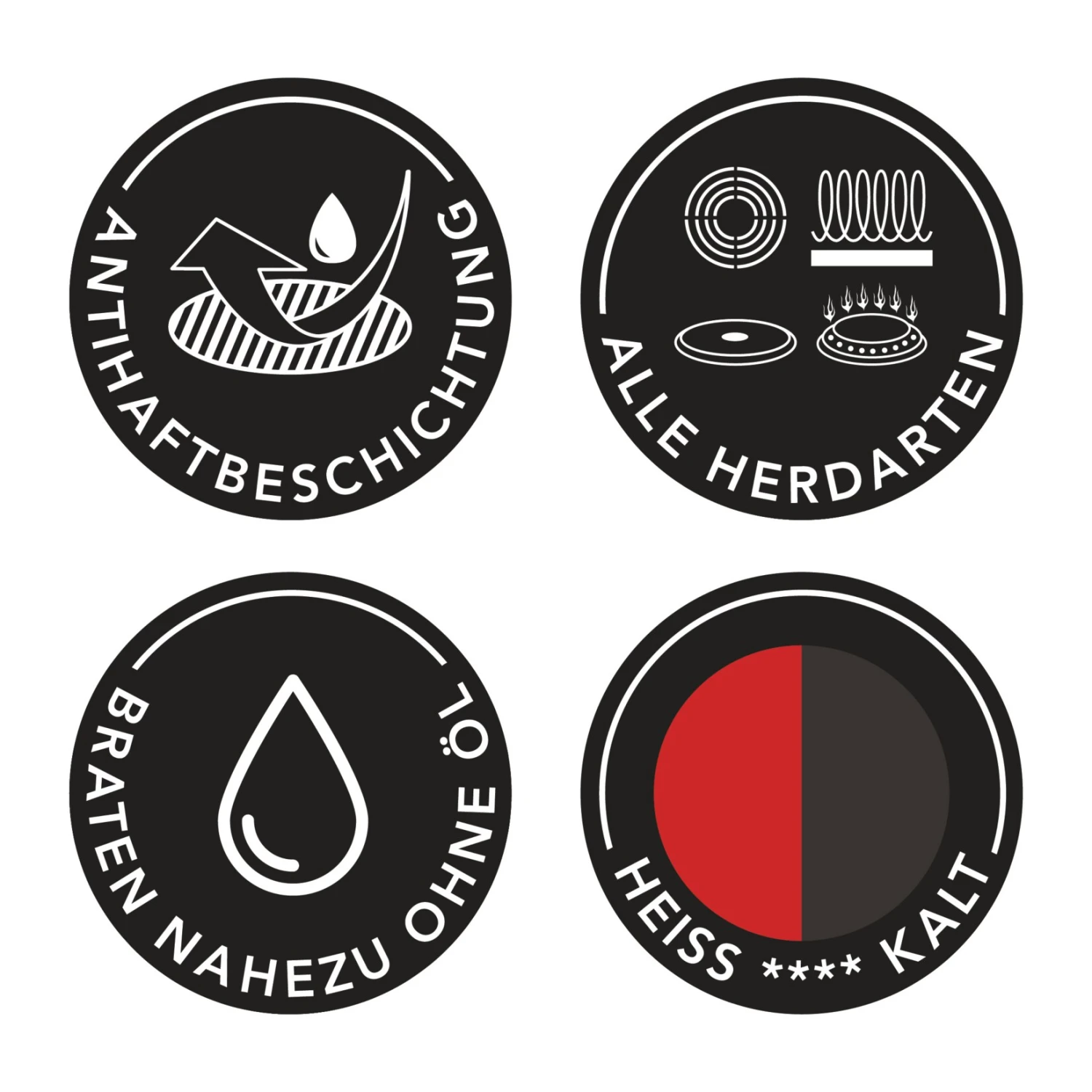 MAXXMEE Aluminium-Pfanne Geschmiedet Silber Mit Hitzekontrolle Versch. Größen 5 MAXXMEE Aluminium-Pfanne Geschmiedet Silber Mit Hitzekontrolle Versch. Größen – Bild 5