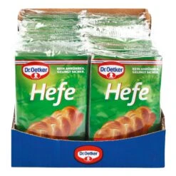 Dr. Oetker Hefe Für 4 X 500g Mehl, 20er Pack