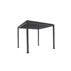 Mirador Pavillon Mit Verstellbaren Lamellen Schwarz 3,00 X 3,00 X 2,40 M 10 Mirador Pavillon Mit Verstellbaren Lamellen Schwarz 3,00 X 3,00 X 2,40 M -OUTSUNNY Verkäufe 2191969000 prod 005