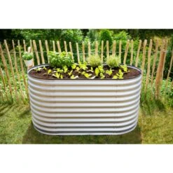 Westmann Metall Hochbeet Gartenbeet Grow Faster Silber 160x80x82 Cm 11 Westmann Metall Hochbeet Gartenbeet Grow Faster Silber 160x80x82 Cm -OUTSUNNY Verkäufe 2197310000 prod 006
