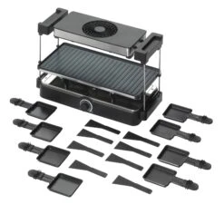 Trebs 15110 - Raclette Für 8 Personen Mit Integriertem Dunstabzug - Große Grillfläche -OUTSUNNY Verkäufe 2197552000 prod 003