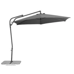 Schneider® Schneider Ampelschirm Genua, Ca. 300 Cm, Anthrazit -OUTSUNNY Verkäufe 2198930002 prod 004