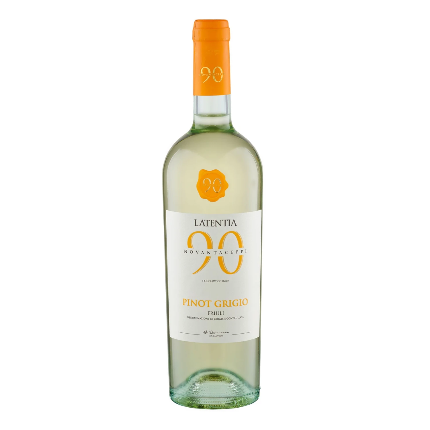 Novantaceppi Pinot Grigio Friuli DOC 12,5 % Vol 0,75 Liter 1 Novantaceppi Pinot Grigio Friuli DOC 12,5 % Vol 0,75 Liter