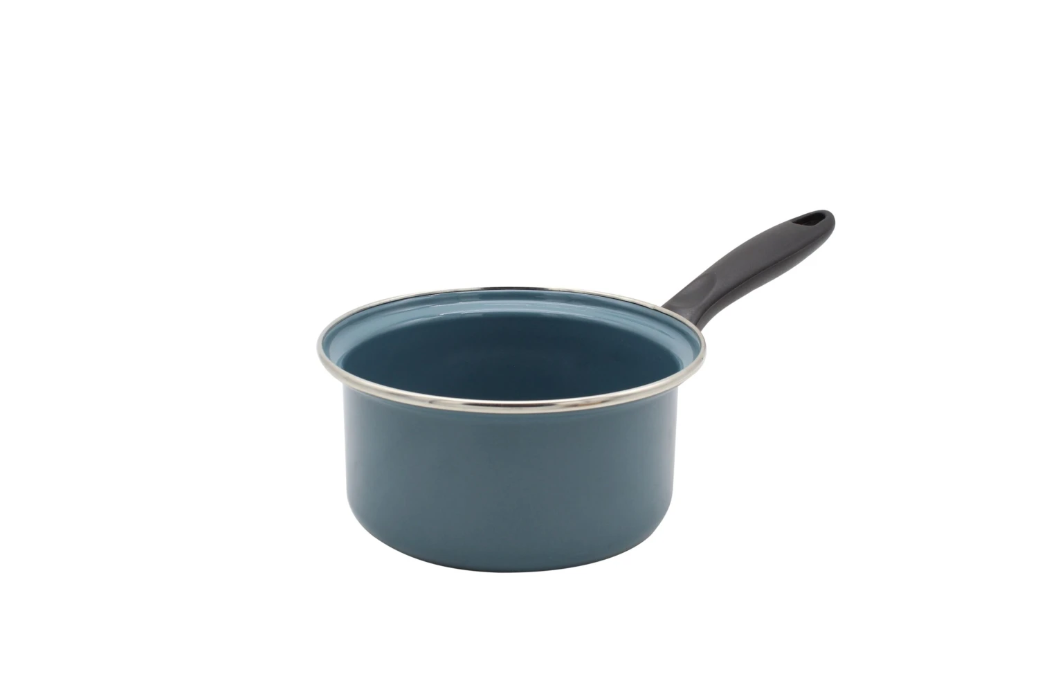 Karlkrüger Emaille-Topfset 4-tlg. Petrol 2 Karlkrüger Emaille-Topfset 4-tlg. Petrol – Bild 2