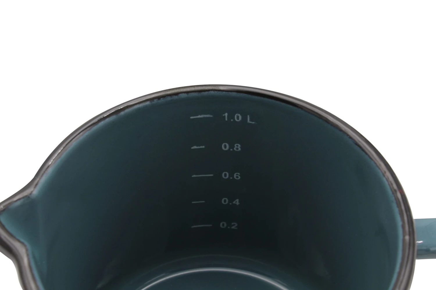 Karlkrüger Emaille-Topfset 4-tlg. Petrol 6 Karlkrüger Emaille-Topfset 4-tlg. Petrol – Bild 6